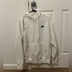 White Nike Hoodie, Size Small